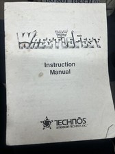Technos WRESTLEFEST Arcade Video Game Manual - good used original