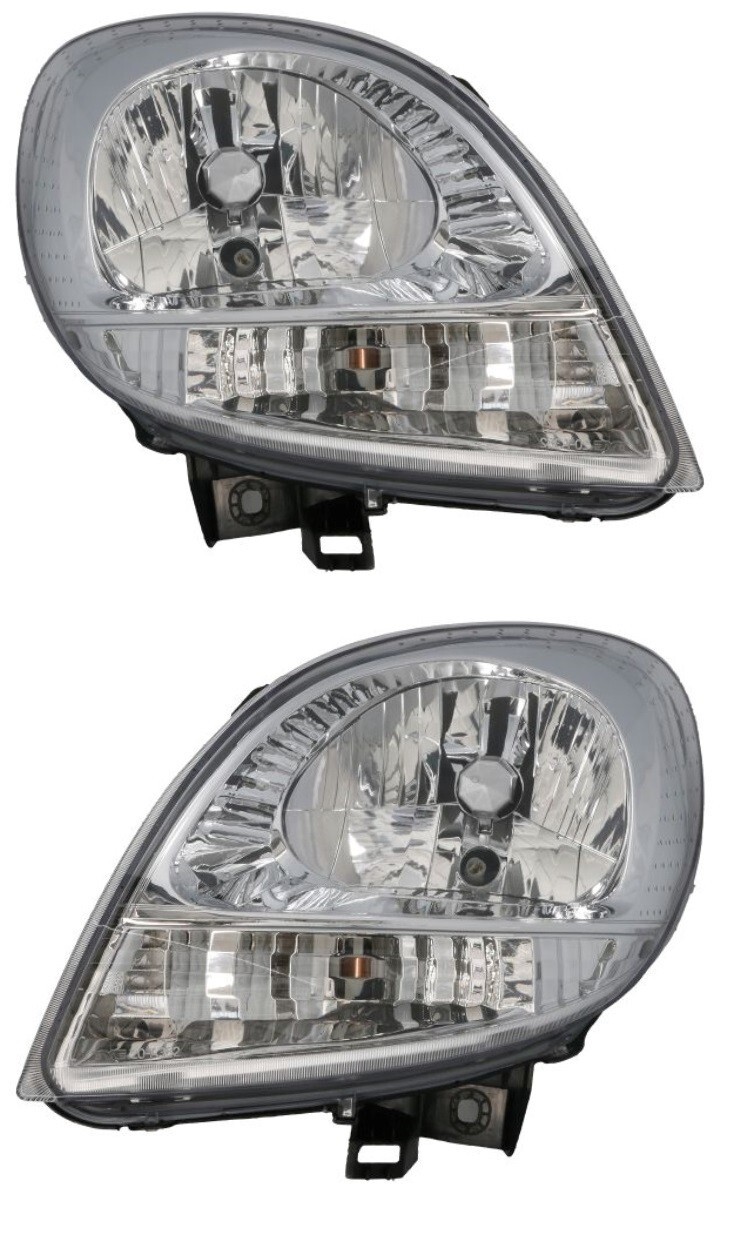 Phare avant gauche + droit electrique de haute precision pour Renault Kangoo 1