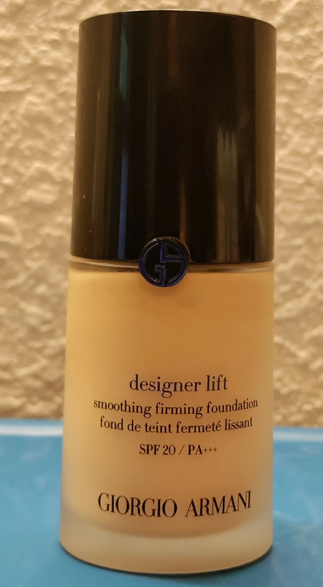 New Giorgio Armani Designer Lift Smoothing Firming Foundation 2