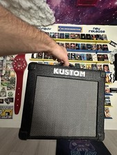 Kustom KGA-10 Watt Guitar Amplifier Prastic amp in good working condition Used