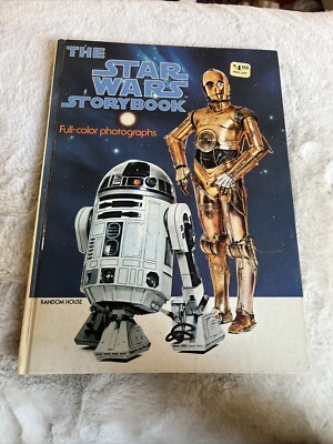 Vintage 1978 THE STAR WARS STORYBOOK Hardback Book w/ Full-Color Photographs