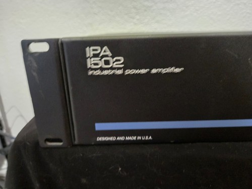 Peavey IPA 1502 Industrial Power Amplifier 150W Black Tested - Picture 5 of 6