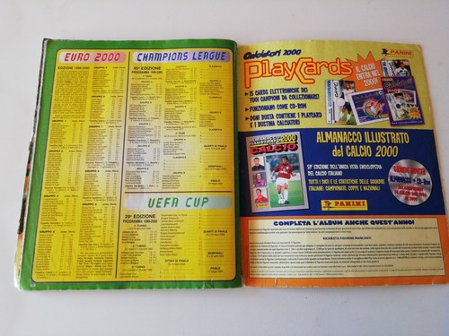 ALBUM CALCIATORI PANINI 1999-2000 incompleto  -80 FIG. da recupero figurine - Foto 8 di 12