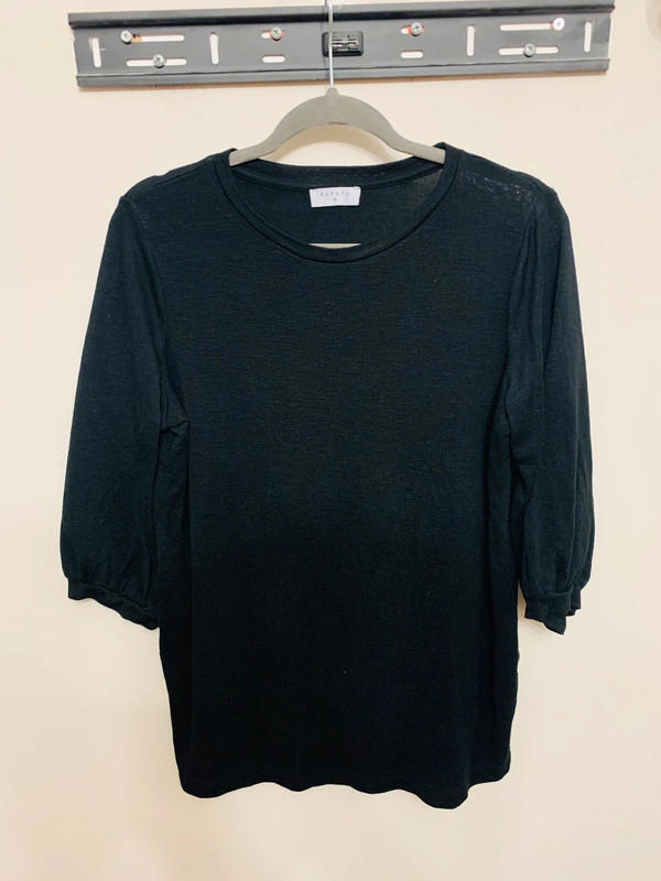 Matalan Top Ladies Long Jumpers Matalan Ladies Matalan Black Knit