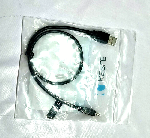 USB 2.0 Digital A Male to Mini B 5 Pin 0,5 m Keple high quality - Photo 2/2