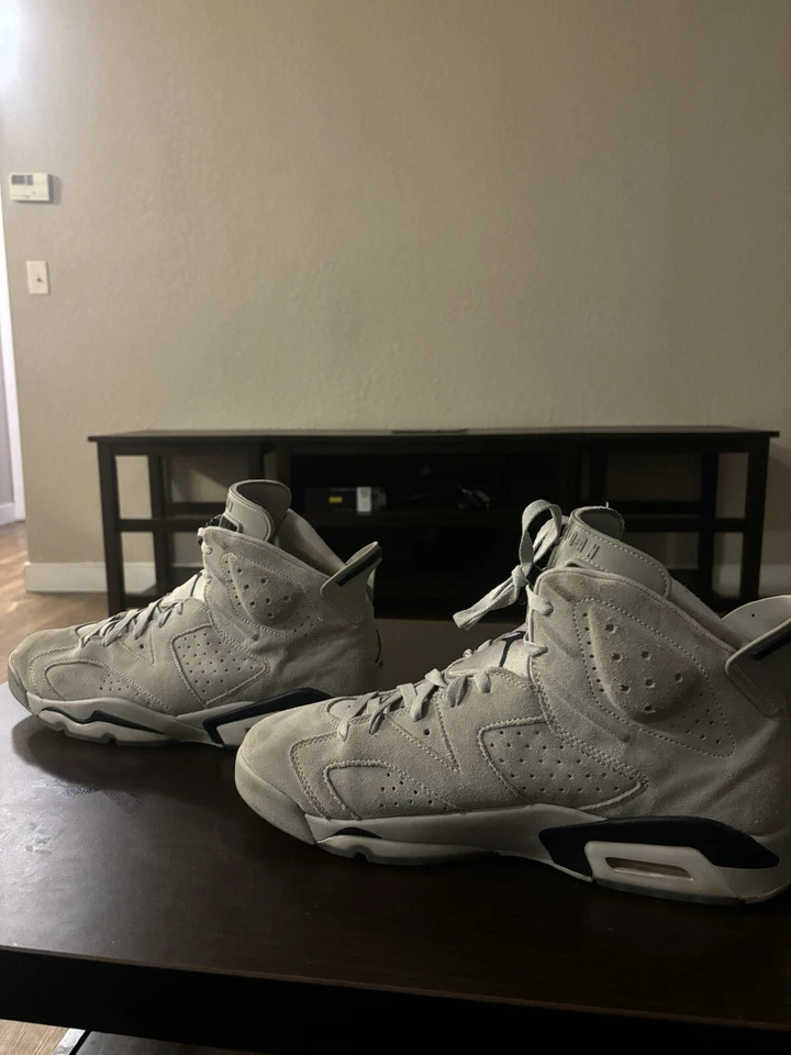 Size 13 - Air Jordan 6 Retro PE Georgetown - Image 2 of 4