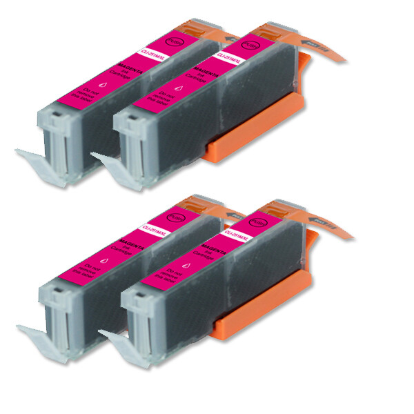5 Cartucce D'inchiostro Compatibili Canon CLI-251 XL Magenta – Per MG6420, MG5620, MG6620, MX920 - Foto 2