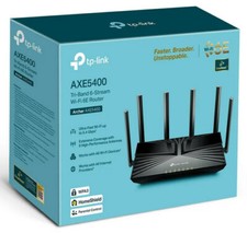 Tri-Band 6-Stream Wi-Fi 6E Router - 6 Ghz Band - Speed to 5.4 Gbps Gaming Router
