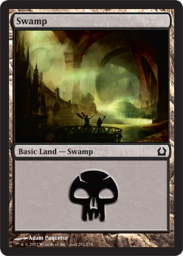 4x Swamp (262) MTG Return to Ravnica NM Magic Regular - Picture 1 of 1