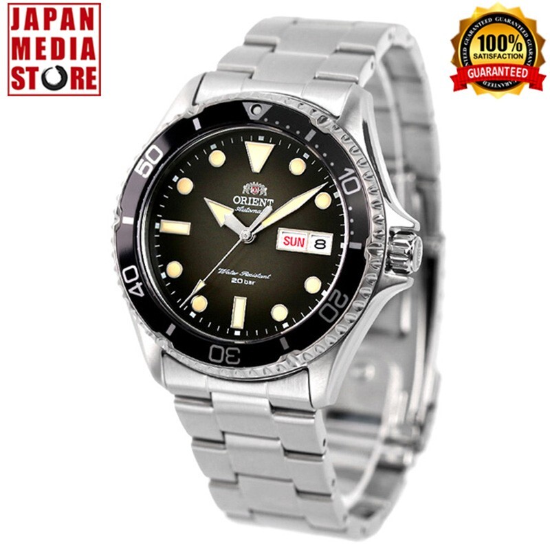 ORIENT SPORTS RN-AA0810N Black Automatic Mechanical Diver 200m Men