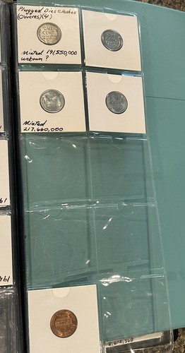 Lincoln Cent Lot With Álbum 48 Coins - Picture 9 of 13