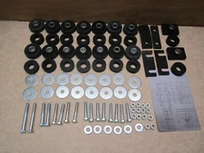 55 56 57 Chevy Hardtop Body Frame Mount Bushing Kit & Bolt 1955 1957 Sport Coupe