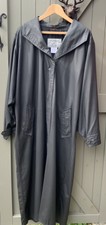 Black Oversized Country/riding Style Coat By Cocoon Loch Lomond G83 0 Tl Sz 50"