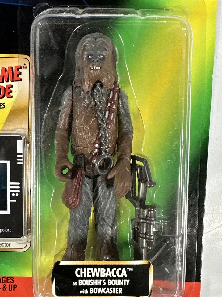 Kenner 1997 | Star Wars POTF | Mon Mathma & Chewbacca | Coll.  1 | Marco Freeze Foto 3 de 4