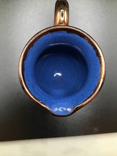 Creigiau Pottery Wales Small Copper Lustre Jug - Picture 4 of 4