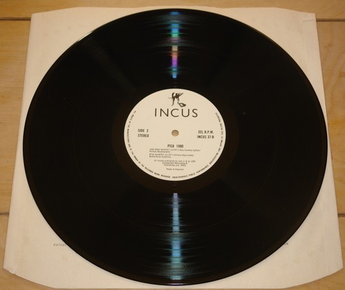 IMPROVISORS SYMPOSIUM ~ DEREK BAILEY EVAN PARKER ~ UK INCUS 1980 LP ~ FREE JAZZ - Imagen 6 de 8