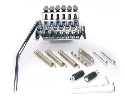 Floyd Rose FRTS1000 koreanische spezielle Tremolo-Baugruppe, Chrom (ohne Mutter enthalten)