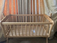 Mamas & Papas Wooden Rocking Crib Cot Newborn Baby Excellent Preloved Condition