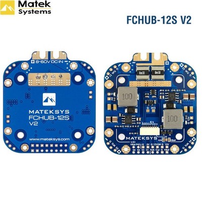 MATEK PDB FCHUB-12S V2 440A Current Sensor 5V/12V Output 3-12S 30.5mm