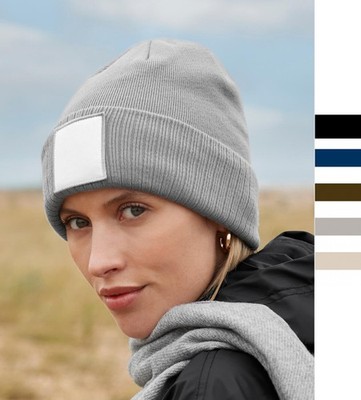 Beechfield Appliqué Patch Beanie B337R Beanie NEU