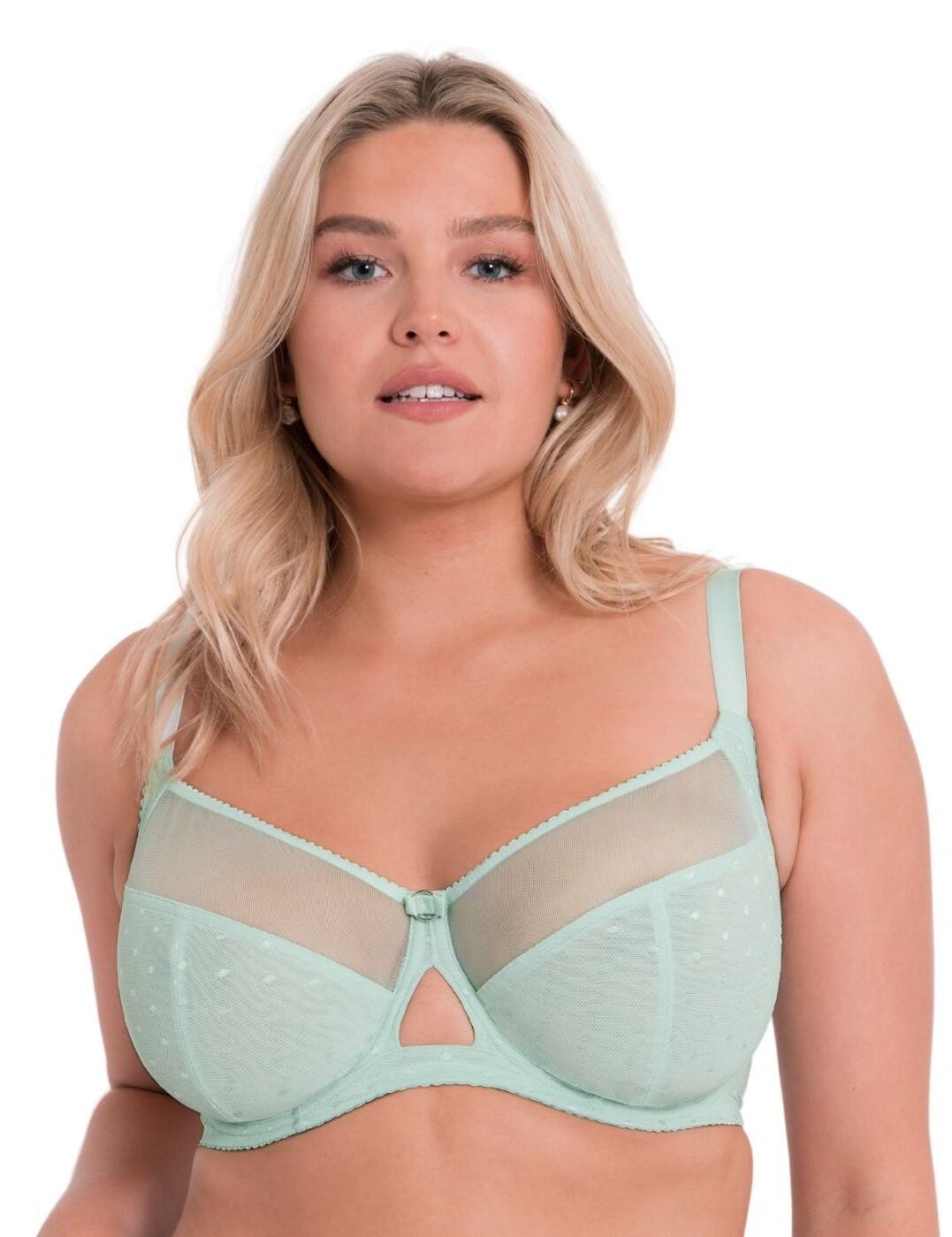 34F Curvy Kate Victory Polka Bra Balcony Underwired Womens Lingerie CK059102