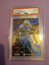 2023 Select-Club Level Jahmyr Gibbs Blue Disco Prizm /25 (RC) PSA 10 GEM MT RARE