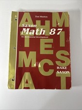 Saxon 87 (1st Edition) 8/7 TEST MASTERS, Wate...