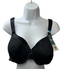 Vanity Fair Illumination Zoned In Support Full Figure Underwire Bra Black 42C