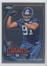 2010 Topps Chrome Linval Joseph #C22 0n6