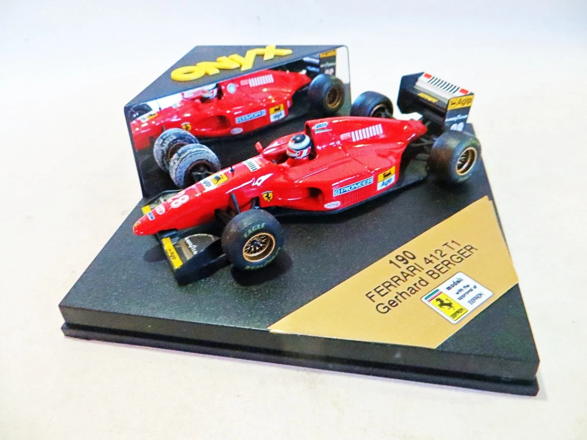 412 T1: A ONYX 1:43 scale Ferrari 412 T1 as raced by Gerhard Berger