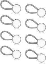 8Pcs Collar Extenders for Mens Shirts Button Extender Soft Elastic Extenders for