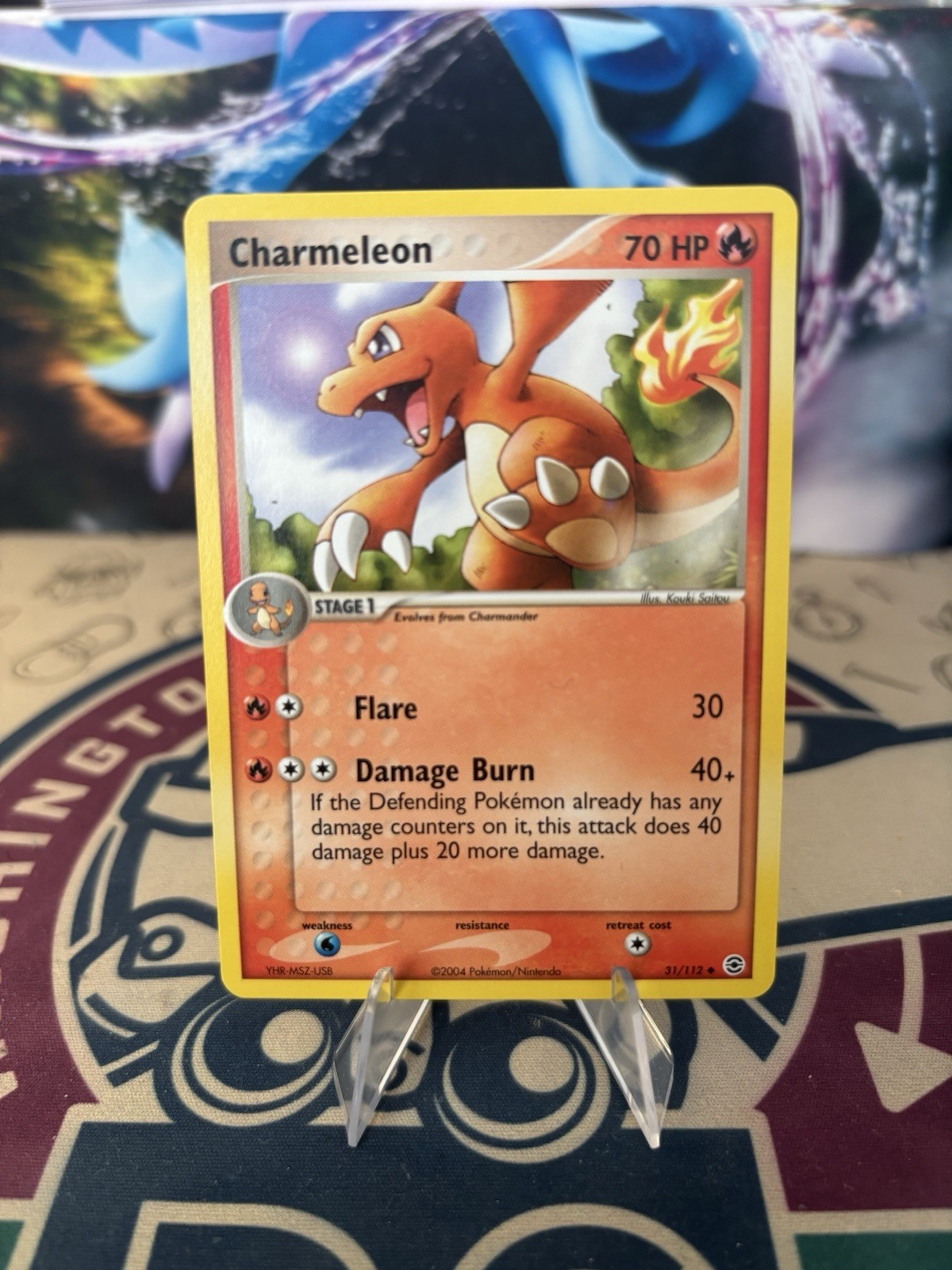 Charmeleon 31/112 Fire Red & Leaf Green Regular Uncommon Pokemon Card TCG