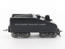 Marx O Southern Pacific SP Black Steam Loco Tender Train Car