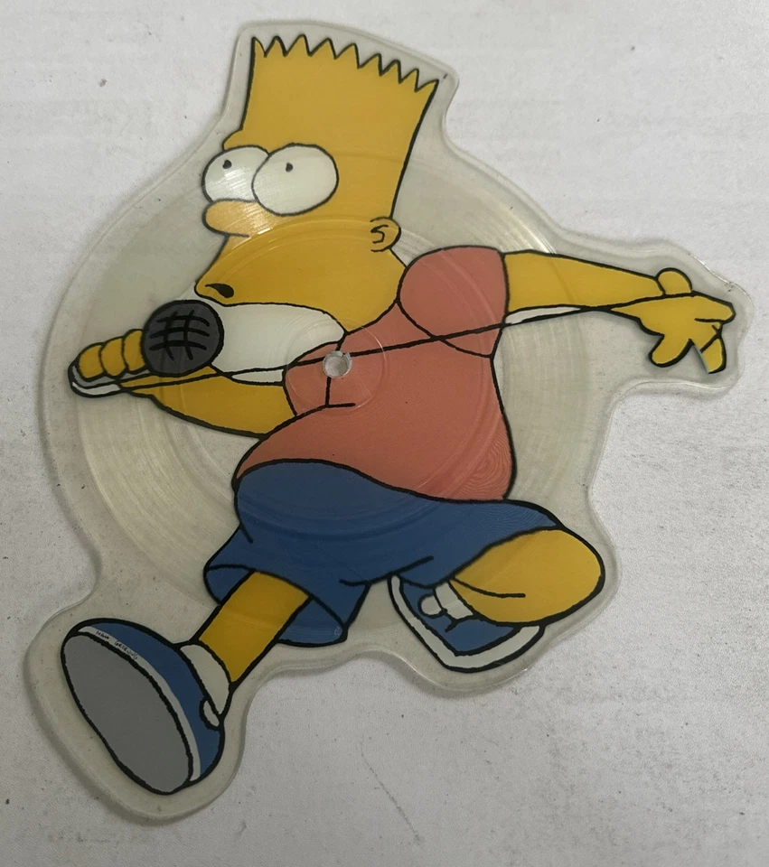 The Simpsons Deep Deep Trouble Limited Edition Shaped Picture Vinyl Disc EX - Image 2 of 4