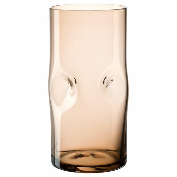 Leonardo Trinkglas Vesuvio, Trinkbecher, Kalk-Natron-Glas, Braun, 330 Ml, 077377-image