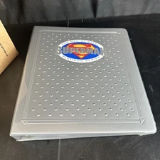 New Superman Man Of Steel Trading Card Binder W Sleeves Platinum Series