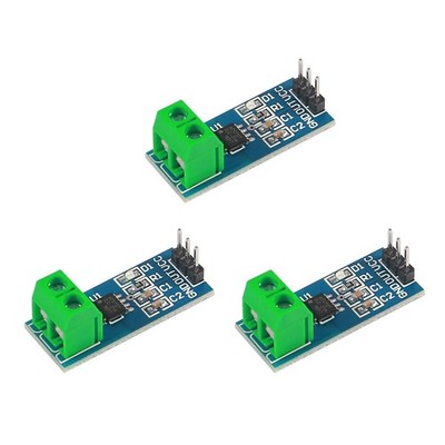 ACS712 20A Range Current Sensor Module AC/DC Precision Development Board 3 PCS