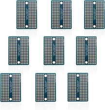 9PCS Mini Solderable Breadboard PCB Prototype Shield Board Double Sided Tinned