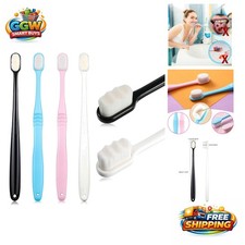 4 Pcs Ultra Soft Bristle Toothbrush Set with 20,000 Nano Bristles Gentle Care