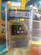 Pokemon Card Card Magneton Neo Revelation Holo 2000 Rare Japanese CGC 8.5