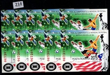 RP 10X ROMANIA 1994 - MNH - SOCCER - USA