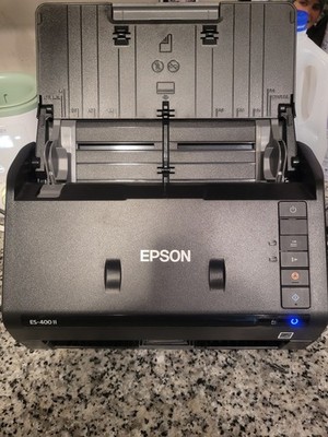 Epson WorkForce ES-400 II Color Duplex Desktop Document Scanner 35 PPM/70 IPM