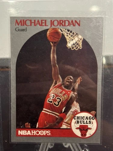 1990 NBA HOOPS- Michael Jordan Card#65 Chicago Bulls