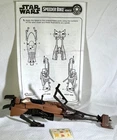 IMPERIAL SPEEDER BIKE - 1995 Star Wars Out of The Package Kenner/Tonka POTF