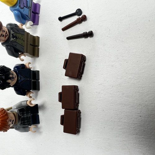 LEGO Professor Remus Lupin Harry Potter Ron Weasley Owl MINIFIGURE Minifigs Wand - Picture 2 of 6