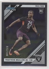 2019 Panini Donruss Rookies Press Proof Silver 23/100 Trayvon Mullen Jr #269 fm0
