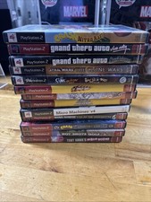 Lot of 13 Playstation 2 Video Games - GTA - SSX3 - Crash Bandicoot & More 