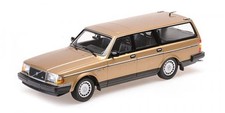 Volvo 240 GL Break 1986 Gold 1:18 Diecast Model Car | Minichamps