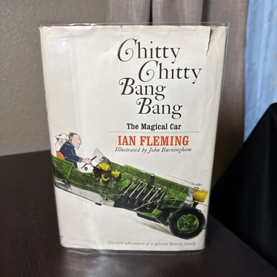 Chitty Chitty Bang Bang | The Magical Car | by Ian Fleming | 1964 1st US Ed.HCDJ