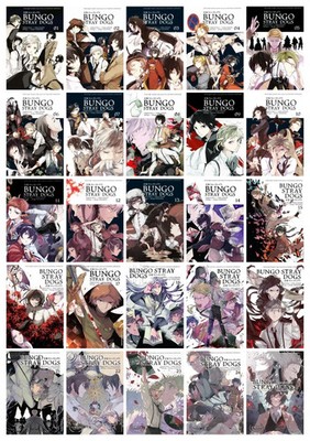 Bungo Stray Dogs Manga English Vol.1-27 Set (HALF/FULL SET) FREE